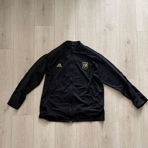 Adidas Black LAFC Lightweight Track Jacket